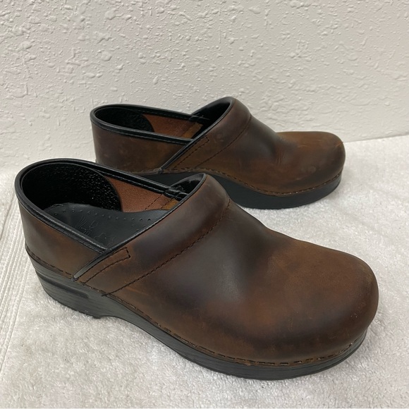 Dansko Leather Clogs - Picture 4 of 8